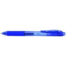 Ballpoint Pens Pentel EnerGel-X Retractable Gel Pens, Fine Point, Blue Ink, 12/Pack (BLN105-C)