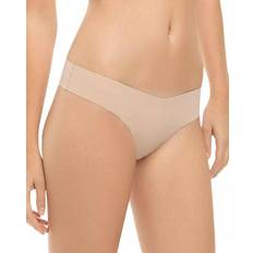 Classic Solid Thong - Beige