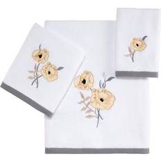 Avanti Marielle Guest Towel White (45.72x27.94cm)