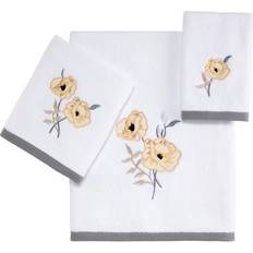 Cotton Guest Towels Avanti Marielle Guest Towel White (71.12x40.64)