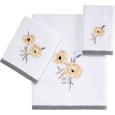 Avanti Marielle Guest Towel White (71.12x40.64cm)