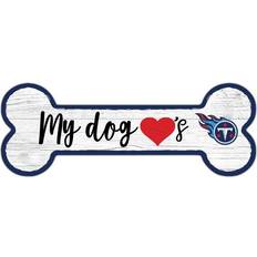 Tennessee Titans Sports Fan Products Fan Creations Tennessee Titans Team Dog Bone Sign