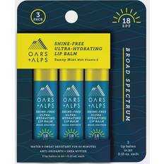 SPF Lip Care Oars + Alps Shine-Free Ultra-Hydrating Lip Balm SPF18 3-pack