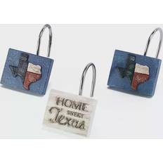 White Shower Curtain Hooks Avanti Home Sweet Texas (7445789)