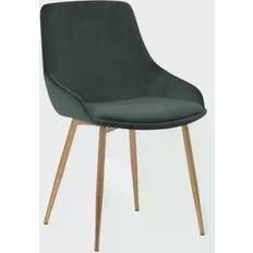 Chair with gold legs Armen Living Heidi Kitchen Chair 32"