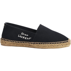 38 ⅔ - Damen Espadrilles Saint Laurent Monogramme Logo Espadrille - Nero