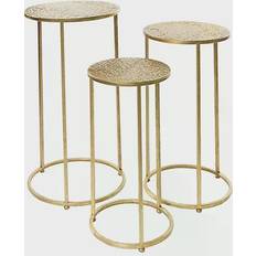 Ridge Road Décor Glam Accent Nesting Table 15.8"