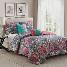 Textiles VCNY Home Casa Re'al Quilts Multicolor (228.6x228.6)