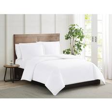 Truly Calm Silver Cool Duvet Cover White (172.72x228.6)