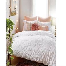 Peri Home Chenille Leopard Duvet Cover White (233.68x223.52)