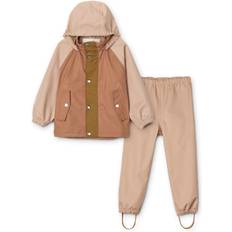 Jungen Shell-Kleidung Liewood Parker Softshell Set - Pale Tuscany Multi Mix