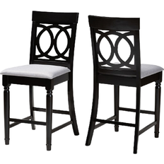 Baxton Studio Verina Bar Stool 108cm 2pcs
