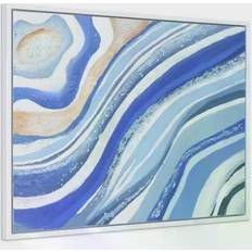 Empire Art Direct Blue Elixer" by Martin Edwards Framed Art 40x30"