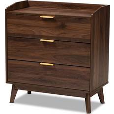 Furniture Baxton Studio Lena Chest of Drawer 31.5x33.9"