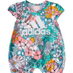 Adidas Infant Printed Shortie Romper - Clear Sky (FZ9679)