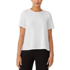 Eileen Fisher Short Sleeve Crewneck T-shirt - White