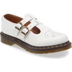 51 ½ - Damen Derby Dr. Martens 8065 Mary Jane - White