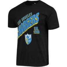 JUNK FOOD Los Angeles Chargers Slant T-shirt - Black