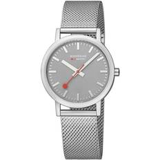 Mondaine Wrist Watches Mondaine Ladies Good Grey Classic