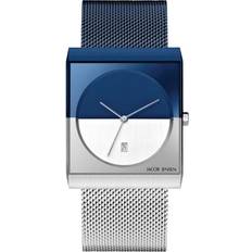 Jacob Jensen 527 Ladies Square Face Blue and White