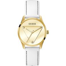 Guess White Leather 36mm White