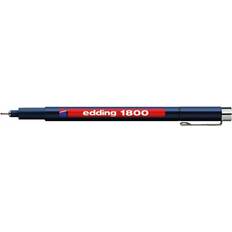 Schwarz Marker Edding 1800 profipen 0.5 black pk10 4-180005001 ad01