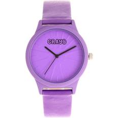 Paars Polshorloges Crayo (CRACR5307) Splat Purple