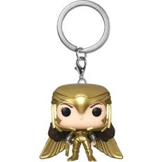 Keychains Funko Wonder Woman 1984 Gold Power Pose Pocket Pop! Keychain