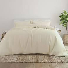 Textiles Solid Duvet Cover Beige (228.6x228.6)