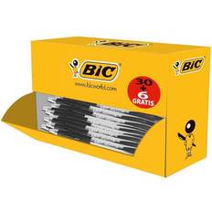 Zwart Balpennen Bic Balpen Atlantis Classic Zwart 30 pcs