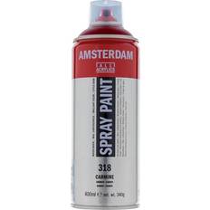 Røde Spraymaling Amsterdam Spray Paint Carmine 400ml