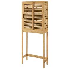 Bamboo Cabinets Linon Bracken Storage Cabinet 26x65"