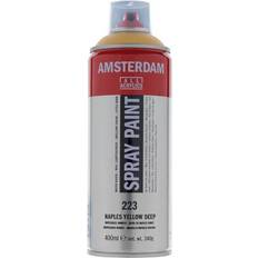 Gule Spraymaling Amsterdam Spray Paint Naples Yellow Deep 400ml