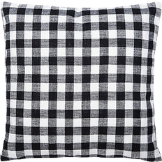 Checkered Complete Decoration Pillows Safavieh Autumn Complete Decoration Pillows Black, Beige (45.72x45.72)