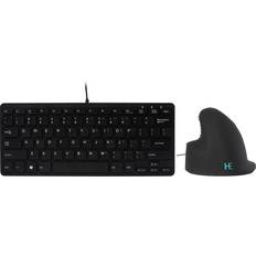 1.4 m Tangentbord R-Go Tools Basic Ergonomic Keyboard (English)