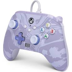 PowerA Enhanced Wired Controller (Xbox Series X/S) - Lavender Swirl