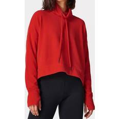 Sweaty Betty Harmonise Italian Fleece Sweatshirt - Orange