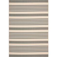 Safavieh Courtyard Collection Gray, Beige 31x60"