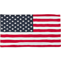 Saro Lifestyle Star Spangled Place Mat Red (50.8x35.56cm)