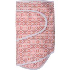 Miracle Swaddle Blanket Coral Lattice