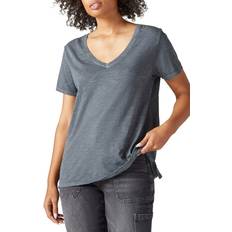 Lucky Brand Classic V-Neck T-shirt - Asphalt