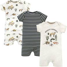 Hudson Infant Boy Cotton Rompers - Desert Animals