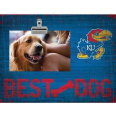 Fan Creations Kansas Jayhawks Best Dog Clip Photo Frame