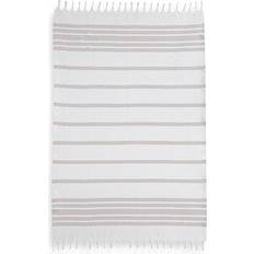 Linum Home Textiles Herringbone Bath Towel Beige (175.26x96.52cm)