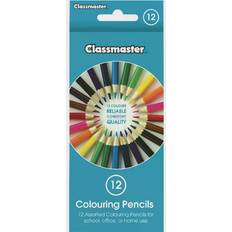 Classmaster Colouring Pencils Assorted (12 Pack)