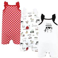 18-24M - Girls Playsuits Children's Clothing Hudson Infant Girl Cotton Rompers - Udderly Adorable