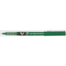 Verde Bolígrafos Pilot 101101204 V7 Hi-tecpoint Liquid Ink Pen Green (Pack-12)