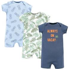 Hudson Infant Boy Cotton Rompers - Vacay