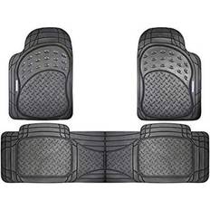 Car Mats Goodyear Bil gulvmåtte sæt GOD9023 Universal Sort (3 pcs)