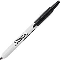 Retractable Permanent Marker Black